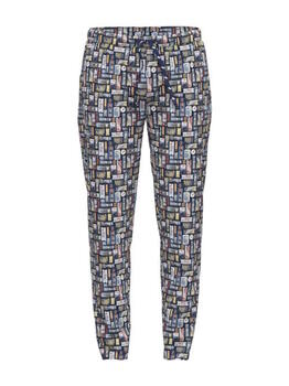 A Fish Named Fred Cinema Tickets Navy/Print Pyjama Pant