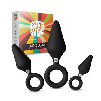 PureVibe Arousel Black Anal Toy