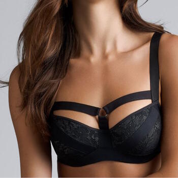 Marlies Dekkers Wing Power Grey/Black Padded Bra