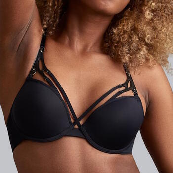 Marlies Dekkers Shieldmaiden Black Push Up bra