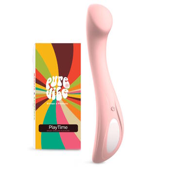 PureVibe PlayTime Pastel Pink G-Spot Vibrator