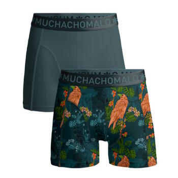 Muchachomalo Crow Green/Print Modal Boxershort