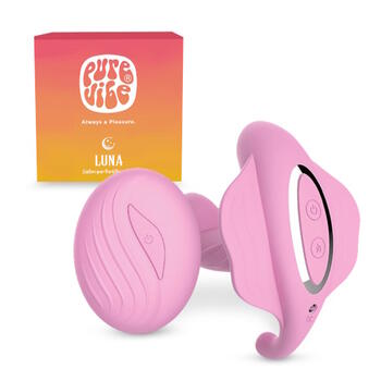 PureVibe Luna Pastel Pink G-Spot Vibrator