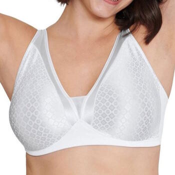 Naturana Minimizer White/Print Wireless Bra