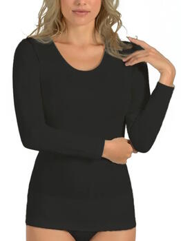 Entex Liesl Black Ladies Thermo T-Shirt