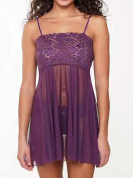 LingaDore Majesty purple Purple Slipdress