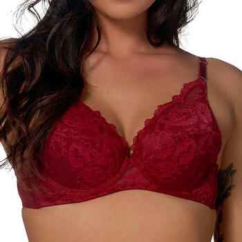 After Eden Tulien Red Padded Bra