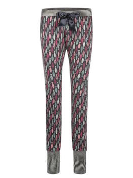 Charlie Choe Cold Days Grey/Print Pyjama Pant