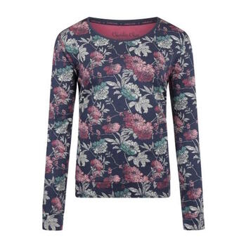 Charlie Choe Cold Days Navy/Print Sleep Shirt