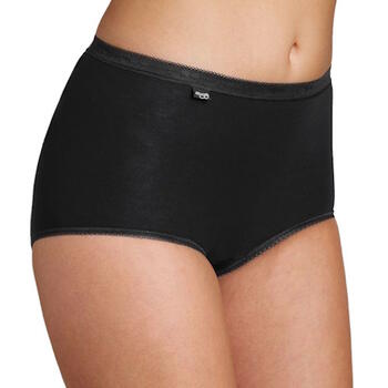 Sloggi Basic Maxi  Black High Waist Brief
