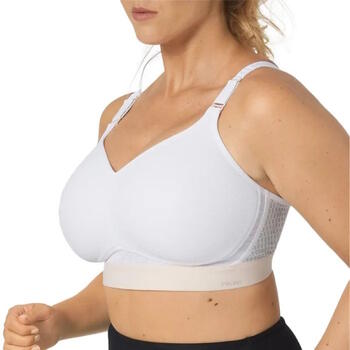 Triumph Triaction Workout White/Pink Sport Bra