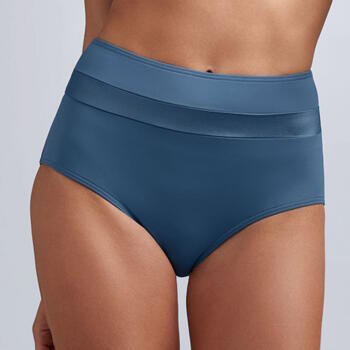 Marlies Dekkers Swimwear Cache Coeur Jeans Blue Bikini Brief