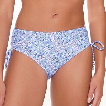 LingaDore Beach  All About The Details Blue/Print Bikini Brief