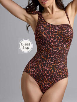 Marlies Dekkers Swimwear Jungle Diva Brown/Print Bathingsuit