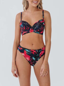 Bomain Lissabon Navy/Print Set