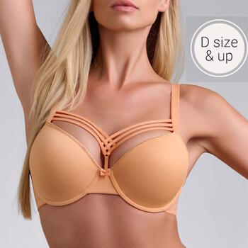Marlies Dekkers Dame de Paris Apricot/Gold Padded Bra
