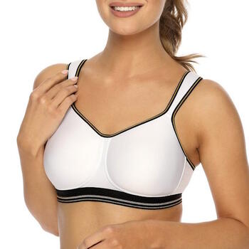 Viania 141472  White/Black Sport Bra