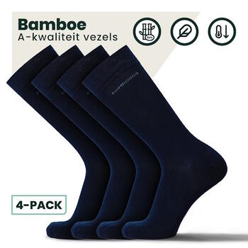 Bamboosa Jason Navy BLue Socks