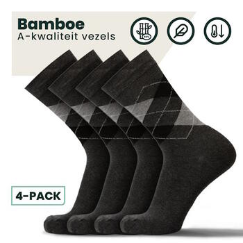 Bamboosa Steve Anthracite Socks