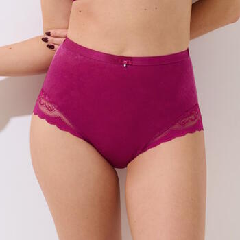 Lisca Evelyn Fuchsia High Waist Brief