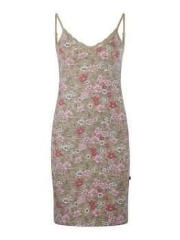 Charlie Choe Good Luck Green/Print Slipdress
