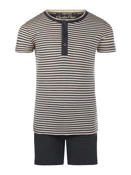 Charlie Choe Circus Navy Blue/Ivory Pyjama Shirt