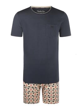 Charlie Choe Circus Blue/Print Pajama