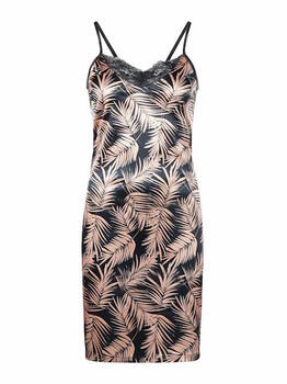 Charlie Choe Retro nights Navy/Print Slipdress