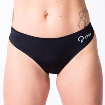 Q-Linn Cannes Black Sports Underwear