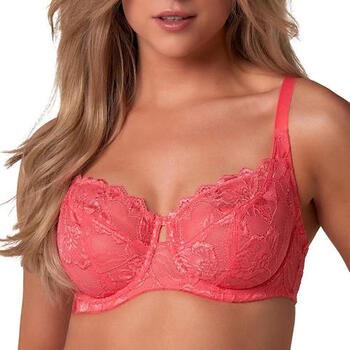 After Eden D-Cup & Up Anna Pink Non-padded bra