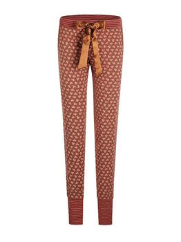 Charlie Choe Flower Power Brown/Print Pyjama Pant
