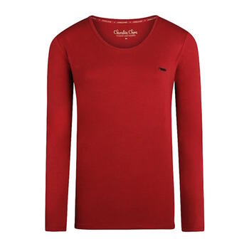 Charlie Choe Flower Power Red Sleep Shirt