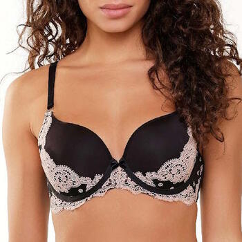 LingaDore black and cream Black Padded Bra
