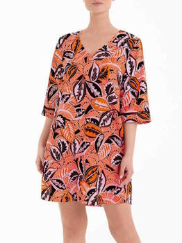 Anita Swimwear Sedona Orange/Print Tunic