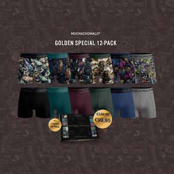 Muchachomalo Golden Special Multicolor Boxer Short