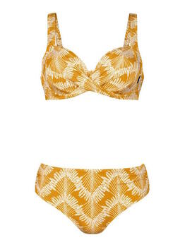 Rosa Faia Swimwear Delia Orange/Print Set