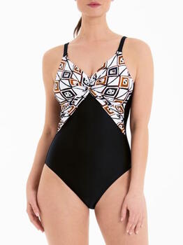Anita Swimwear Adele Black/Brown Bathingsuit