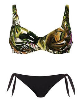 Anita Swimwear Sibel Green/Black Set