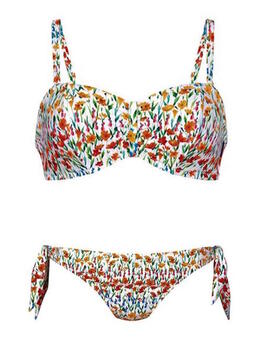Rosa Faia Swimwear Ella White/Print Set