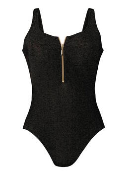 Rosa Faia Swimwear Elouise Black/Gold Bathingsuit