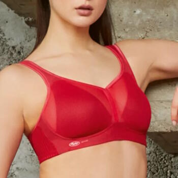 Anita Active Air Control Deltapad Red Sport Bra