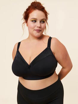 Sugar Candy Posh Black Wireless Bra