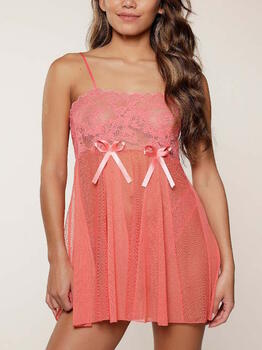 LingaDore Night Spiced Coral Spiced Coral Slipdress