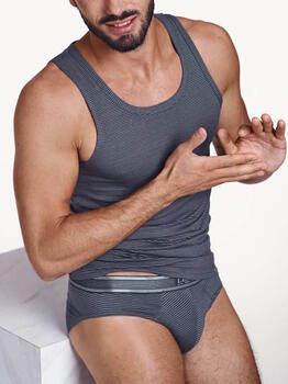 Lisca Zeus Grey Man Singlet