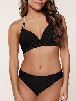 LingaDore Beach Ready to shine Black Set