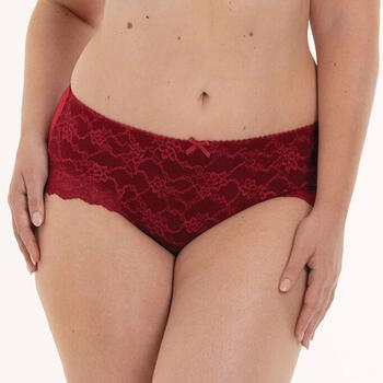 Rosa Faia Bobette Bordeaux High Waist Brief