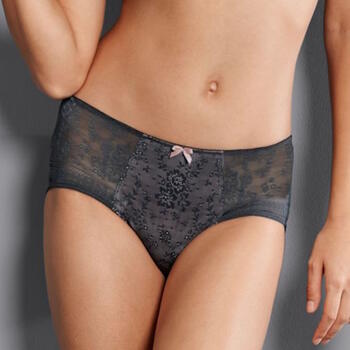 Rosa Faia Fleur Anthracite High Waist Brief