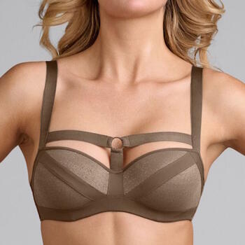 Marlies Dekkers Wing Power Gold Glitter Padded Bra