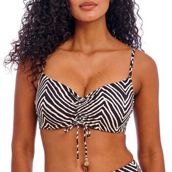 Freya Swim Fiji Falls Black Soft-Cup Bikini Bra