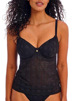 Freya Swim Nomad Nights Black Tankini Top